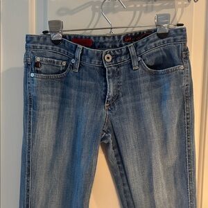 Ag Adriano Goldschmied Light Blue Boot Cut Jeans